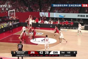 延续火力李弘权无视扑防！底角接球三分飙中！